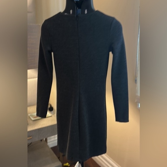 ZARA Gray Fitted Dress - NWOT SIZE M - Picture 3 of 4